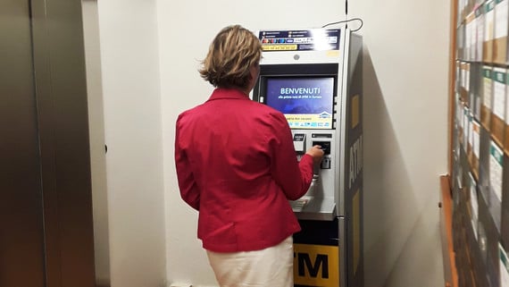 ATM cash point